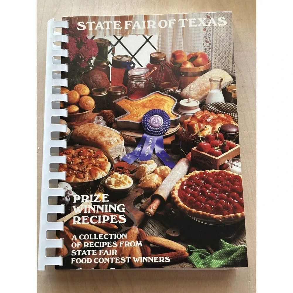 Vtg State Fair of Texas Cook Book LOT of 11 Recipe Collections 1981-1993 Spiral